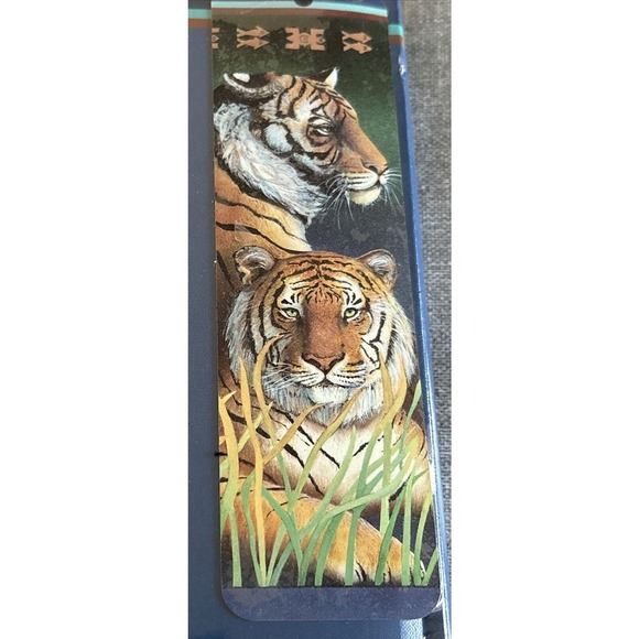 NWT Sealed Quality Artworks Tiger Tigers journal Blank book Diary with bookmark - Picture 4 of 4